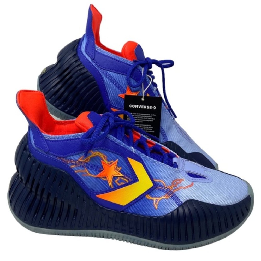 Converse BB Prototype CX Basketball Women's Blue Sneakers Mid Top Mesh A04332C